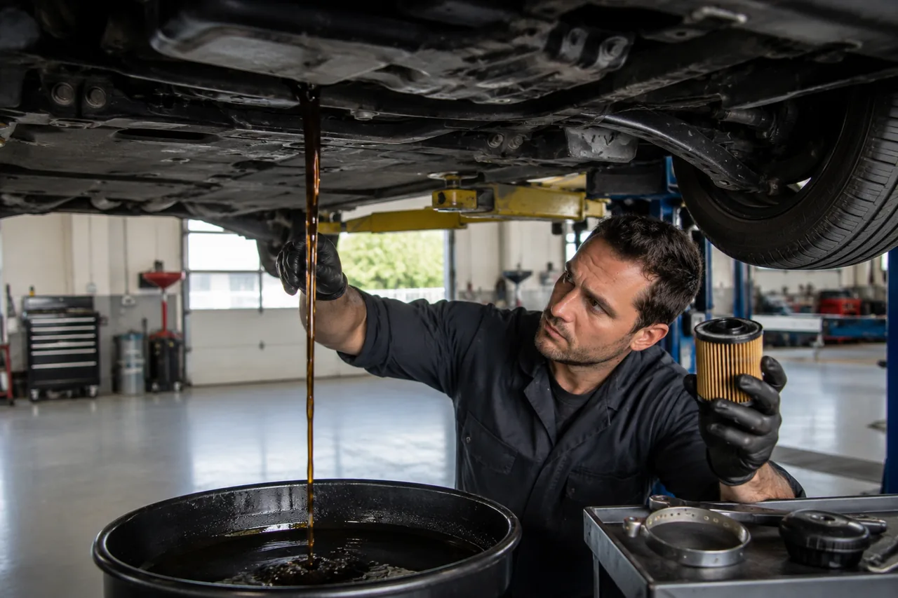 Lube, oil and filter service at Big O Tires Hastings